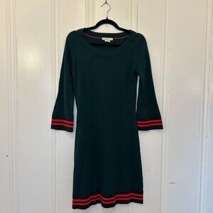 Boden Hunter Green size 4R Midi Dress